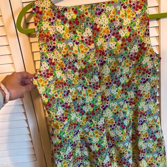 Vintage 90s floral sheath dress - Picture 8 of 8